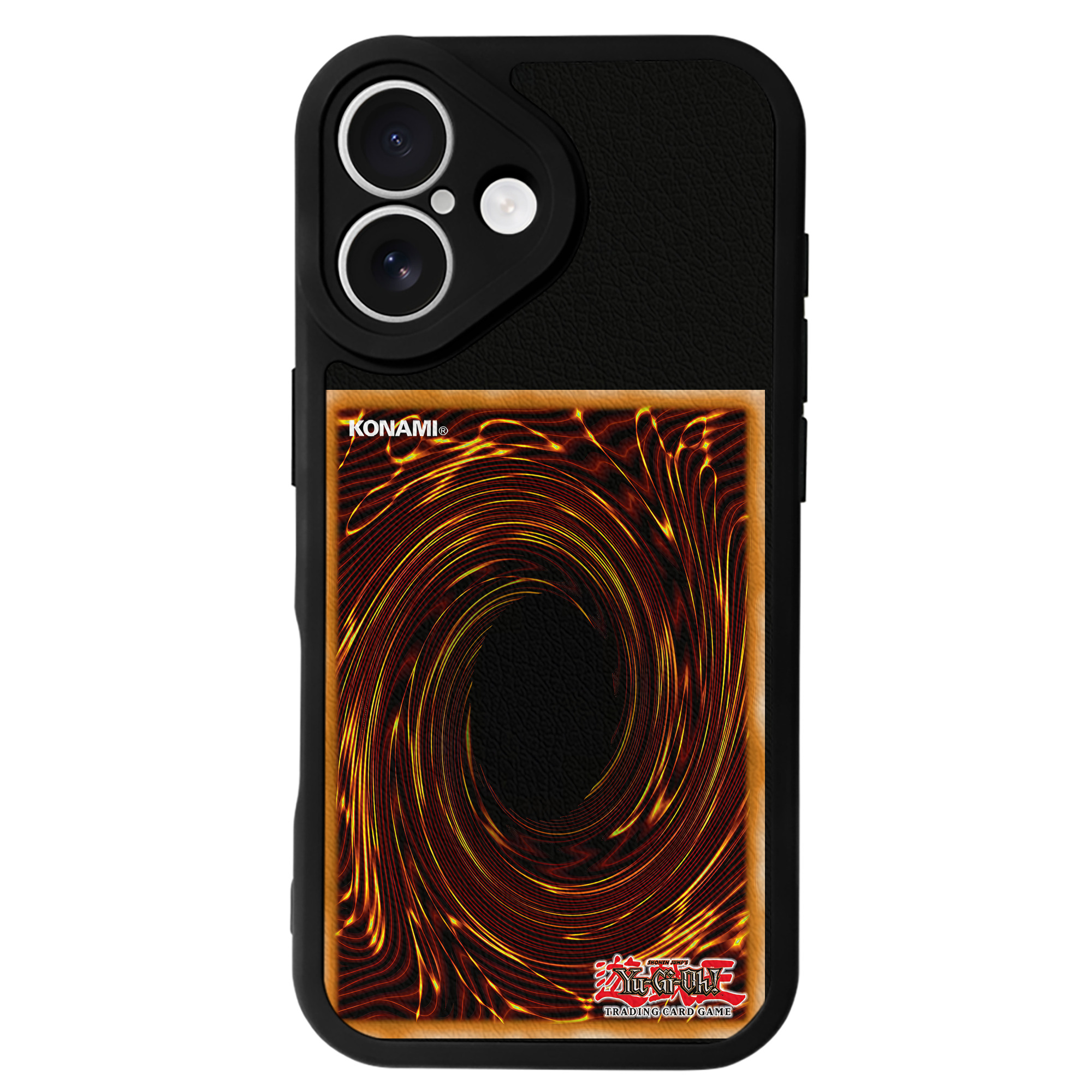 （画像用） 遊☆戯☆王 Yu-Gi-Oh! 【iPhone 16シリーズ対応】シリコンスマホケース（レザー調） 材質：シリコン